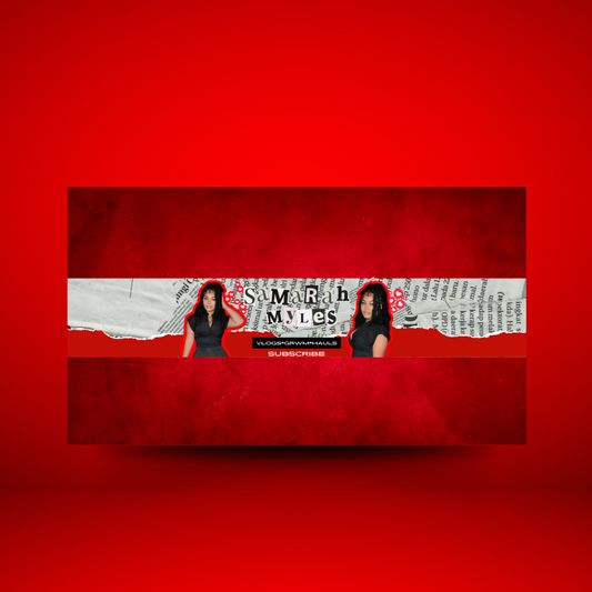 YouTube Banner Template